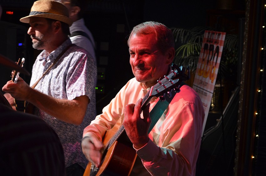 The Manatee River Bluegrass Band performed throughout the evening.
