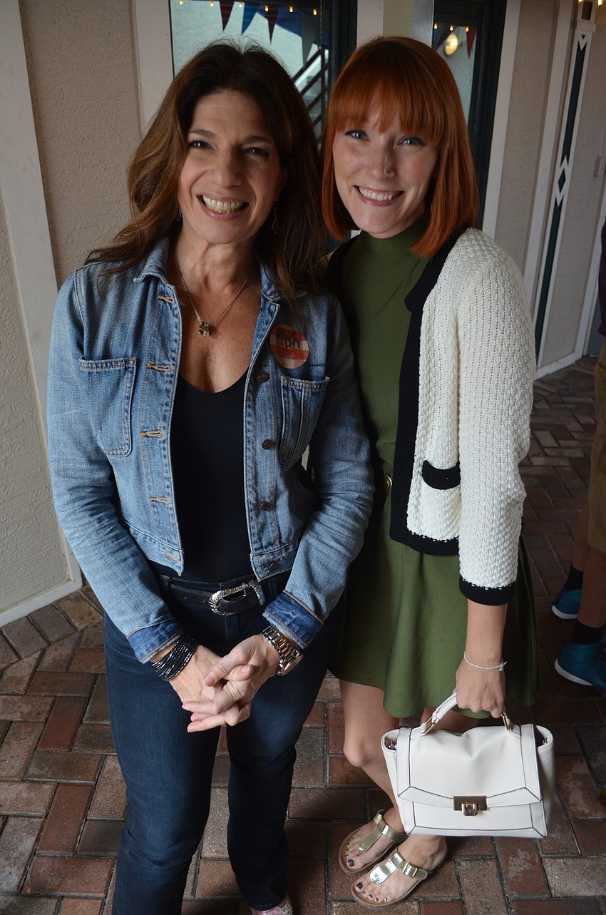 Catherine Randazzo and Hannah Bagnall