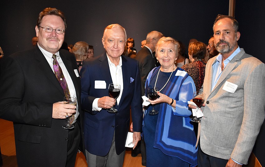 Ron McCarty, David Hagelstein, Joan Behrens and Stephen Heffron