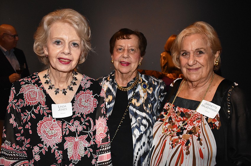 Linda Jones, Shirley Fein and Jeannette Malachowski