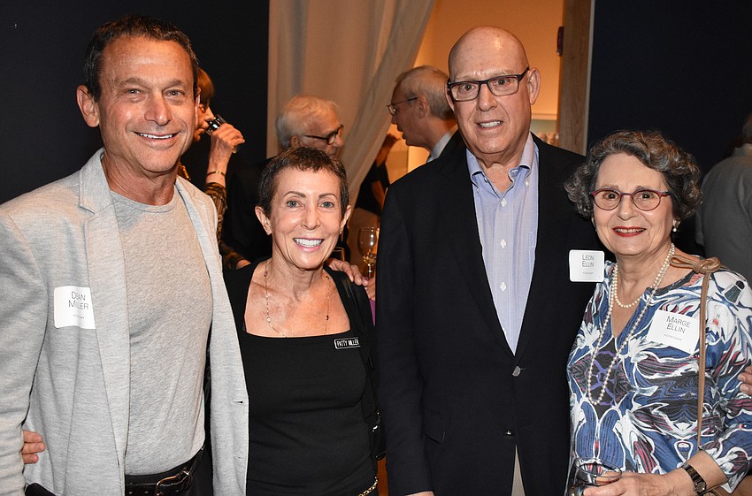 Dean and Patty Miller with Leon and Marge Ellin