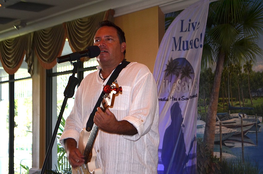 Mike Sales performed beach music for the crowd.