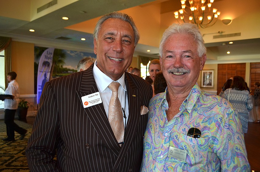 Andrew Vac and Town of Longboat Key Commissioner Jim Brown
