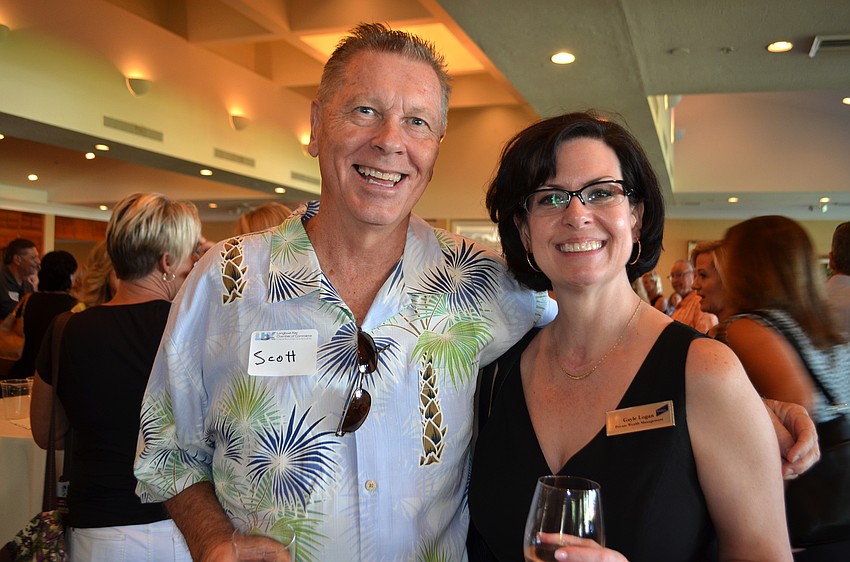 Scott Cooper and Gayle Logan