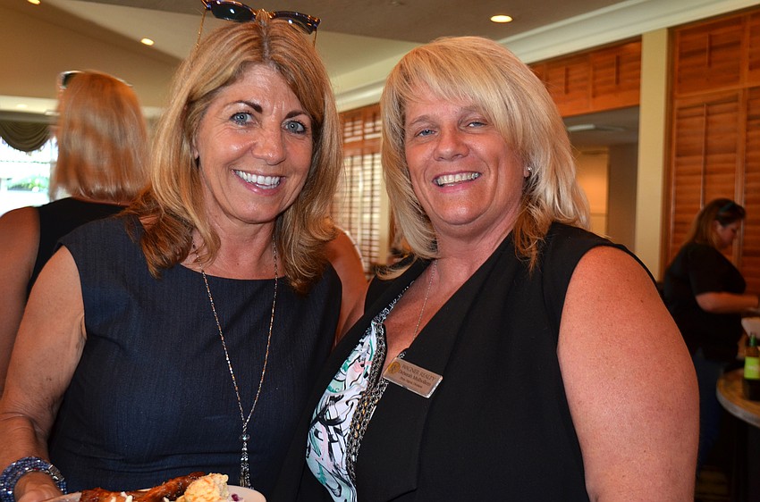 Tina Rudek-Stark and Deborah Mulhollen