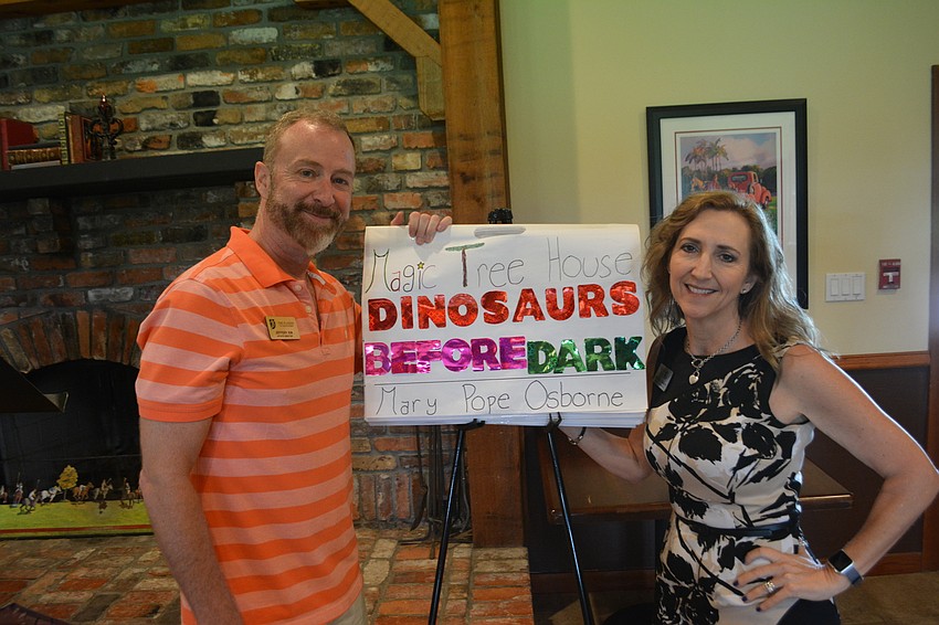 Jeffery Kin and Michelle Bianchi of The Players Centre for Performing Arts were thrilled with the opening turnout for the STAR series in Lakewood Ranch.