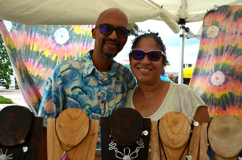 Rob and Marina Vega of New Creations aluminum jewelry