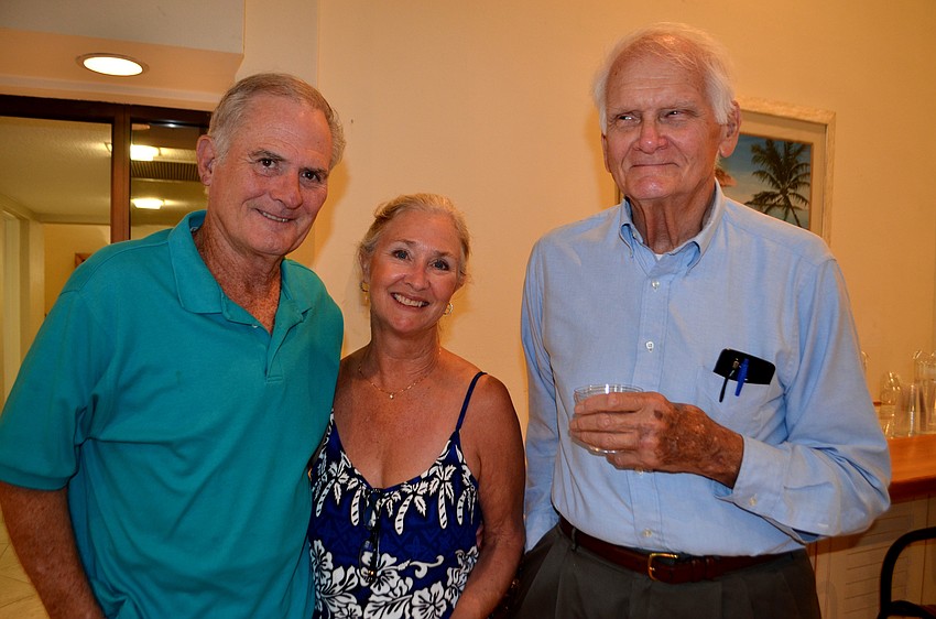 Rob and Karen Jennings and Jim Seaton