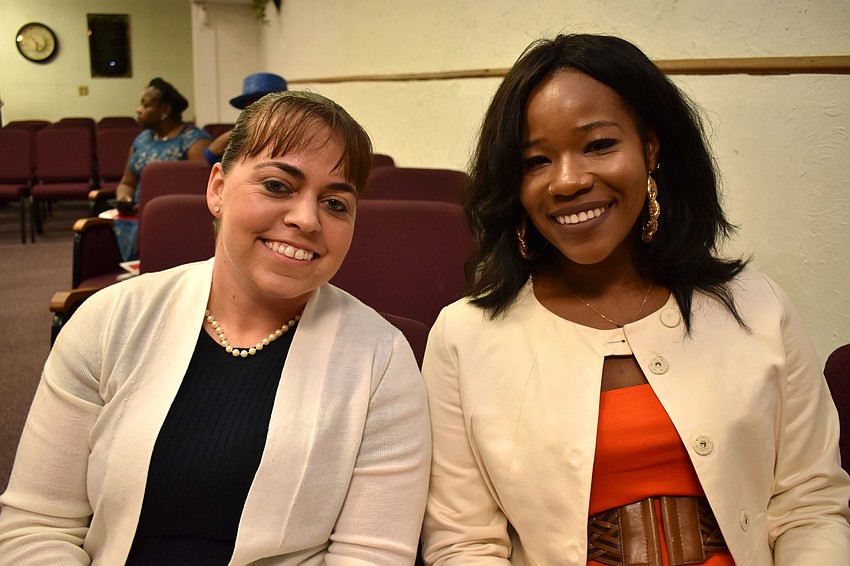 Robin Livingston and Amber Green