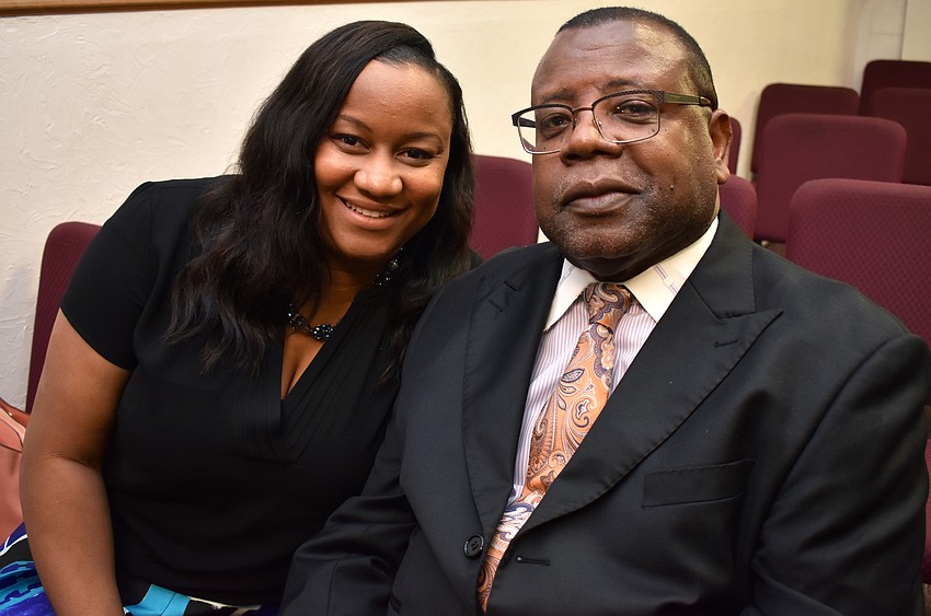 Nashara Tyson and Honoree Elder Alvin Tyson