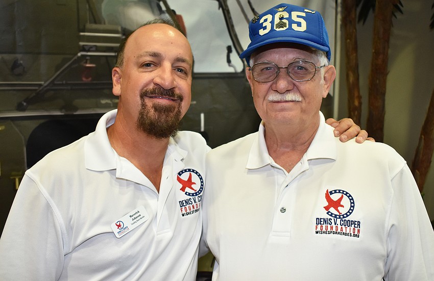 The Denis V. Cooper Foundation Founder Maverick Johnson and George McKee