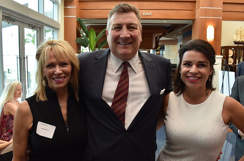 Sandy Buchanan, Bernhard Kloppenburg and Selah Freedom President and CEO Elizabeth Fisher