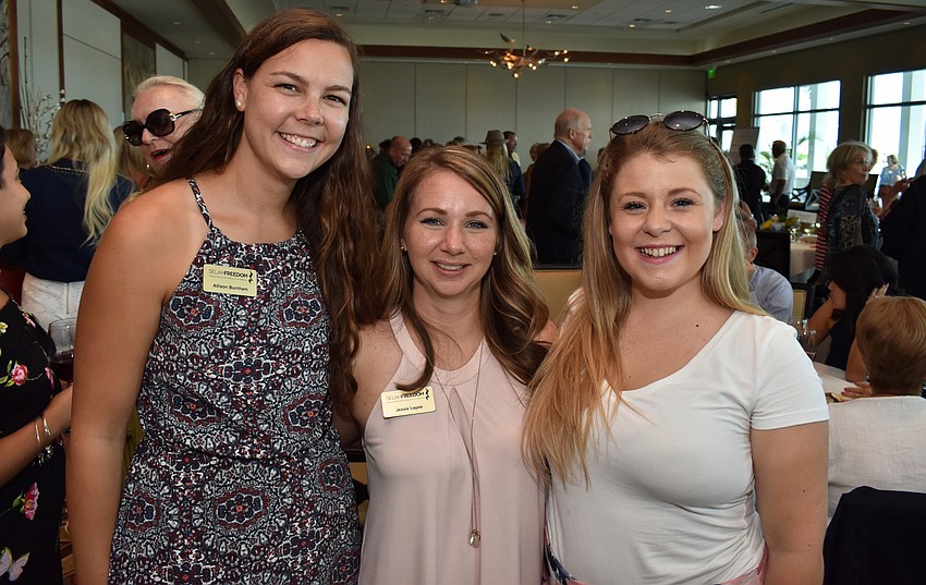 Allison Burnham, Jessie Lapek and Erica Roberts