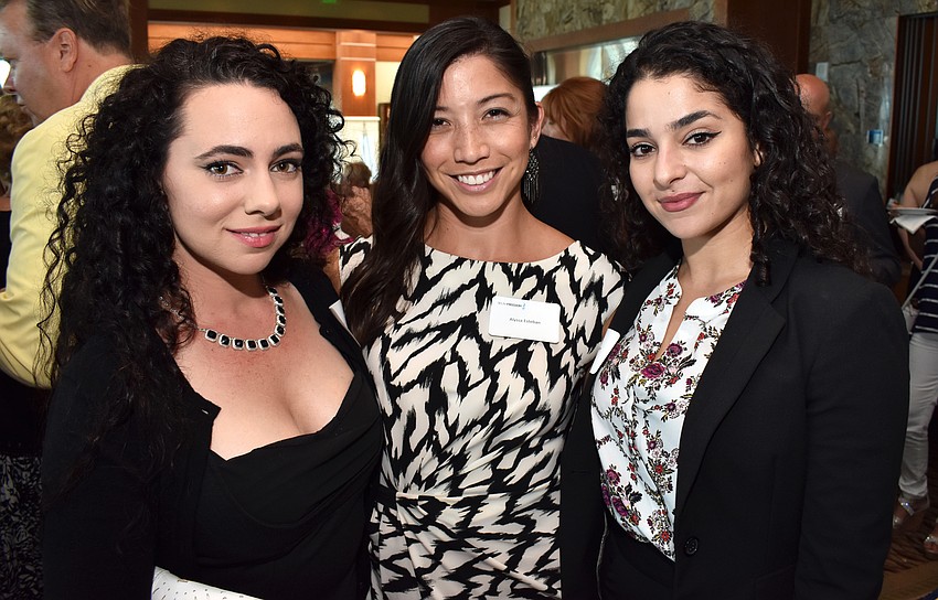 Stevie Ramsey, Alyssa Esteban and Philistine Hamdan