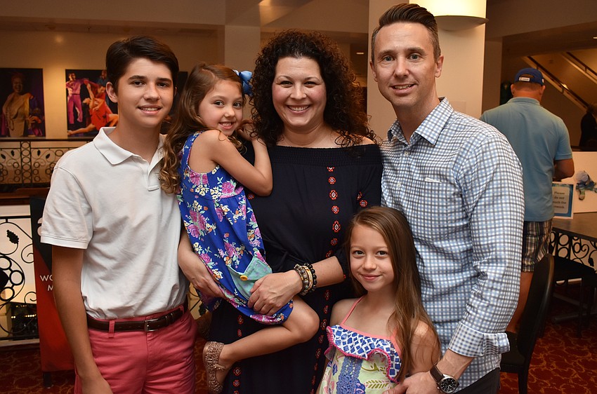 Addison, Reese, Bianca, Hadley and Richard Lawrence