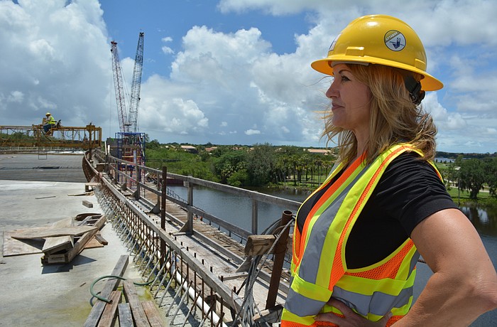 Trudy Gerena, senior public information specialist on the project for Manatee County, the county expects to hold a ribbon cutting for the Fort Hamer Bridge project Aug. 26.
