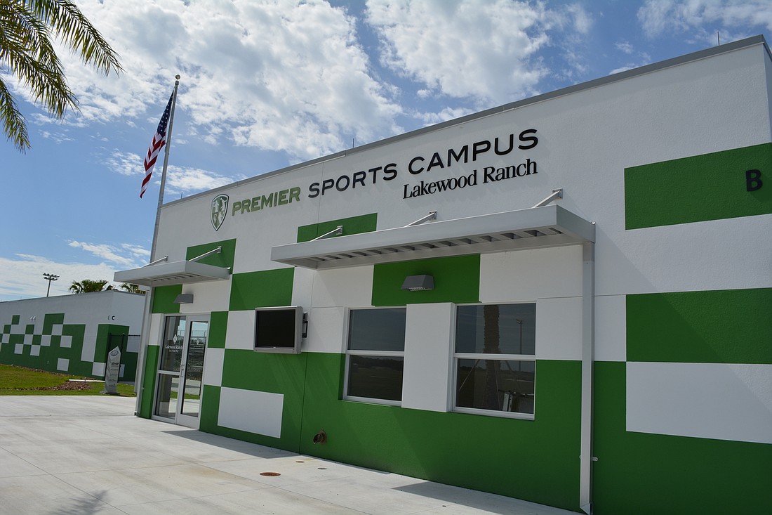 Premier Sports Campus officially opened a new concession, bathrooms and a stadium Sept. 2, 2016. File photo.