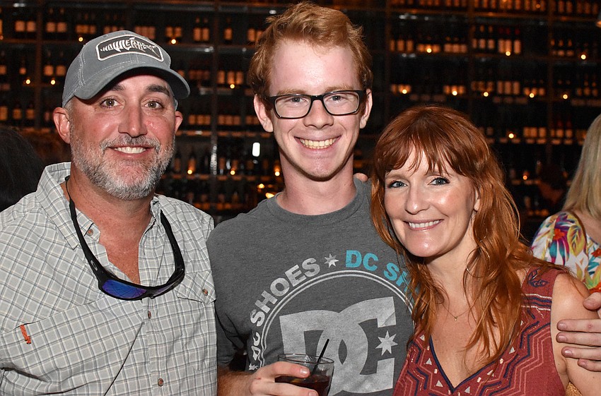 Josh Wynne, Brandon Callis and Michelle Wynne