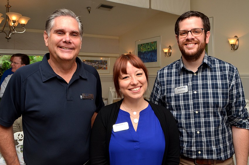 Dan Woodley, Samantha Valentin and Daniel Hodous