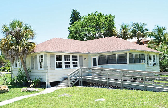 This is one of two historic Whitney Beach cottages that Longboat Key Historical Society President Michael Drake wants to preserve.