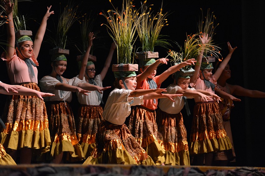 Students perform the 