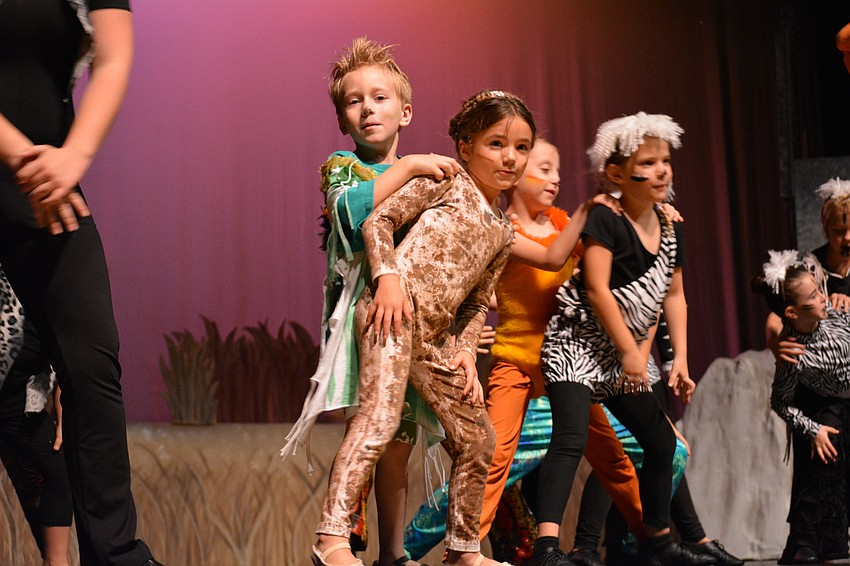 Children portray all types of prideland creatures.