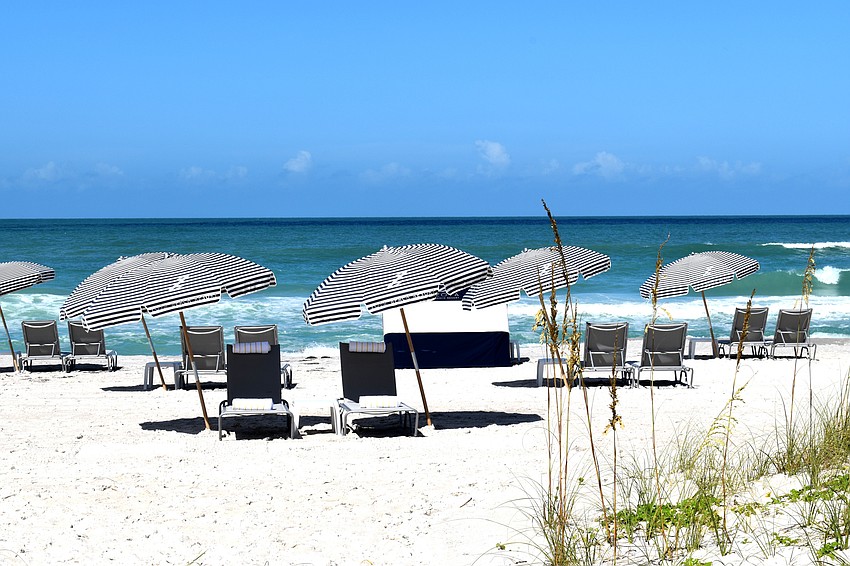 Zota guests have beach access to the Gulf of Mexico complete with lounge, kayak and paddleboard rentals.