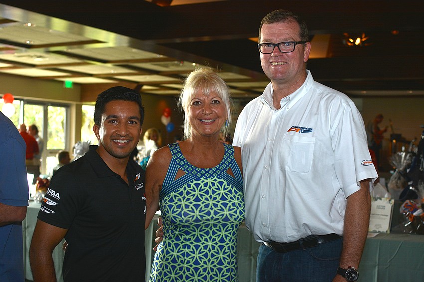 Azam Rangoonwala, Lucy Nicandri and Robert Wicks