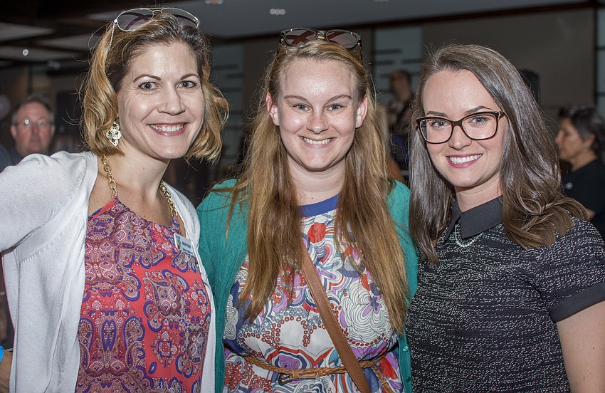 Kristen Theisen, Megan Wenger and Melissa Conway