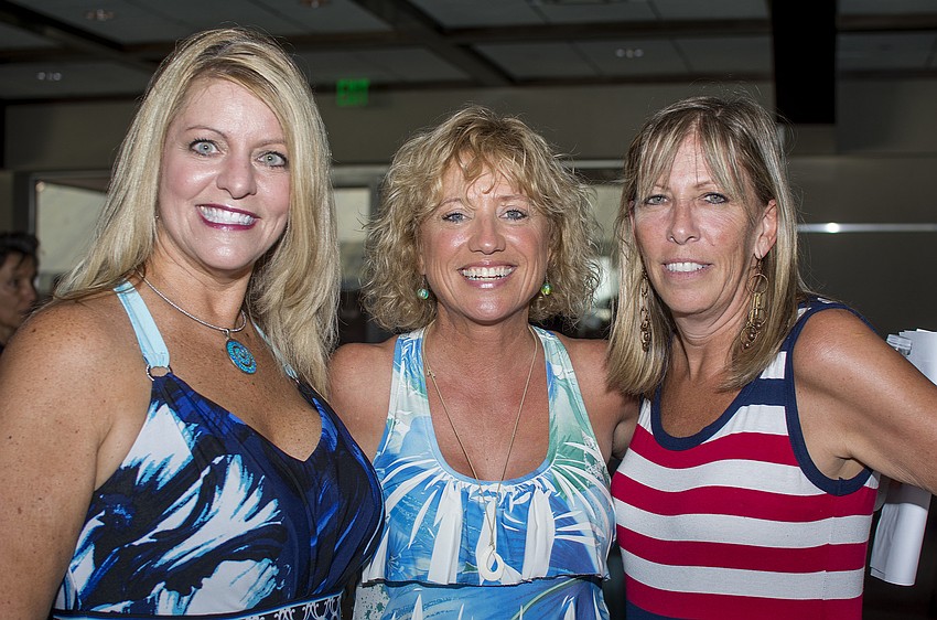 Carol Bourbeau, Pam McCurdy and Karen Cadou