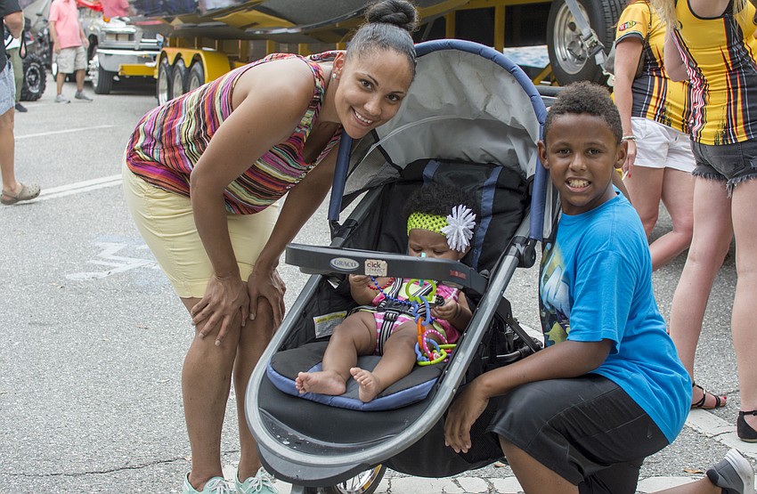 Melanie, Destiny and Jaden Mrosek