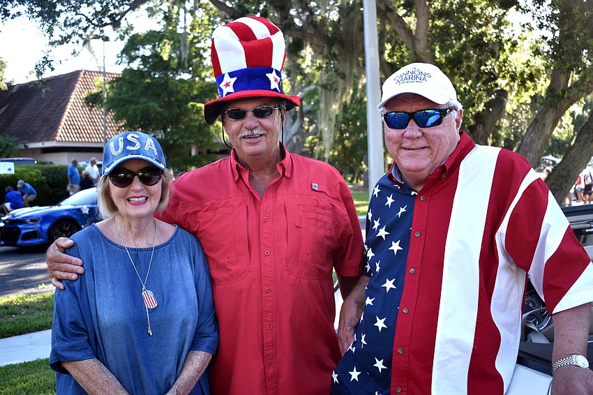 Barbara and Bruce Rosene and Freedom Fest Grand Marshal David Miller