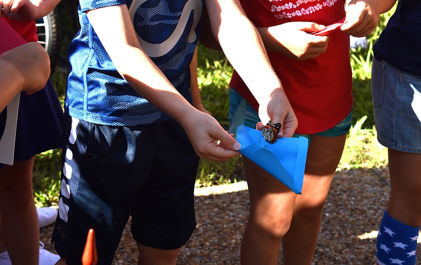 Each year, the Longboat Key Garden Club sponsors a butterfly release following the parade.