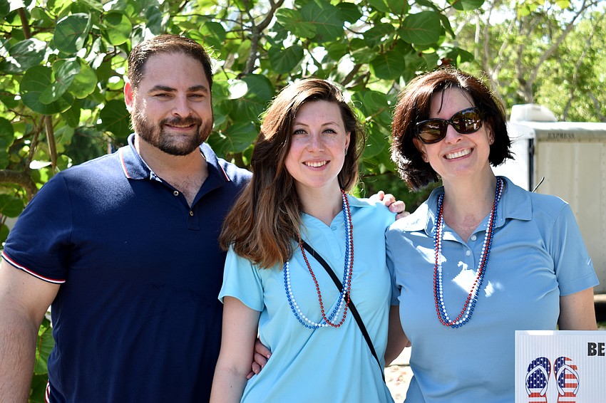 Hal, Devon and Gayle Logan