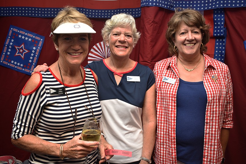 Cade Sibley, Helen Turner and Rosanna Roble