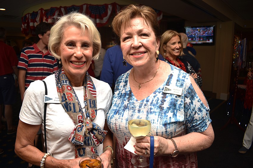 Angela Freeman and Kathleen Powell