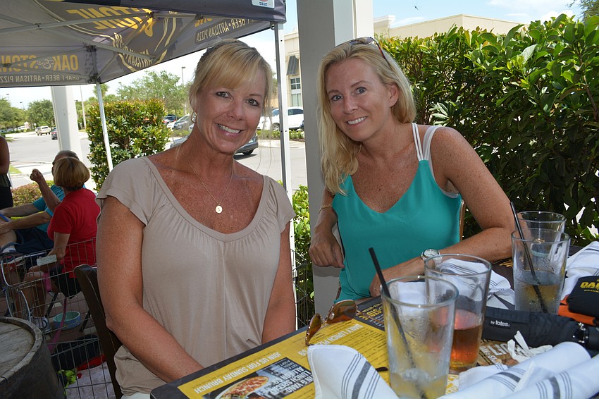 Lakewood Ranch residents Susie Jackson and Chris Drymon attend with their families.