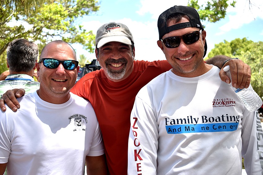 Paul Krasucki, Allie ElHage and Mike Davis