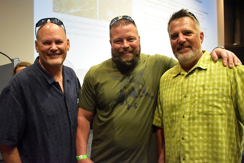 Patrick McGuire, Shawn Crane and Wilber Geiger participated in this year’s derby.