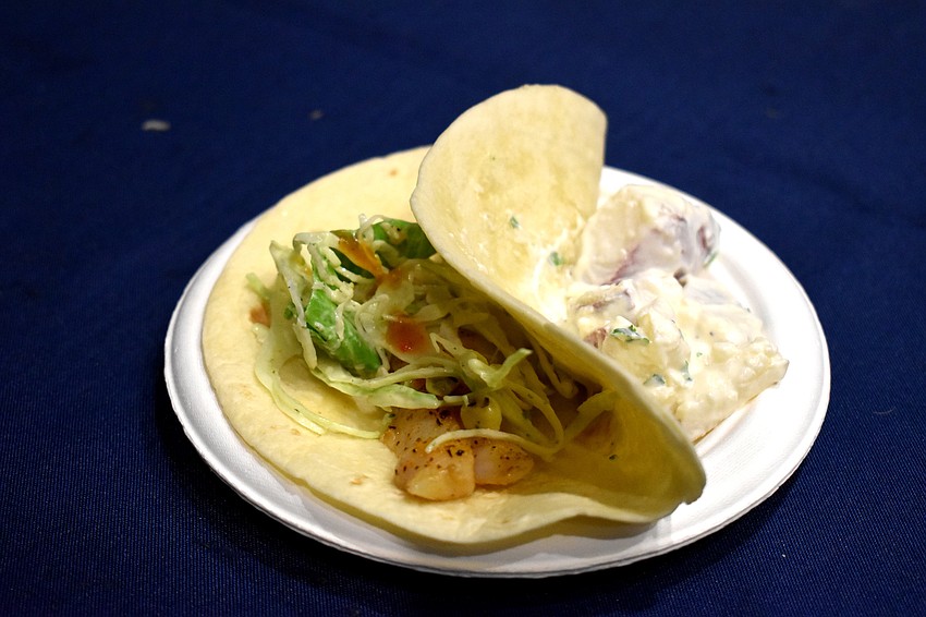 Mote’s Deep Sea Diner served lionfish tacos.