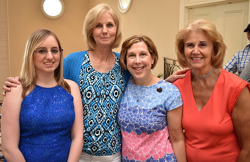 Kayla Goldman, Karen Palmer, Joan Kahl and Diane Alejars