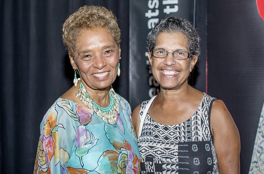 Board member Lois Watson and Karen Morgan