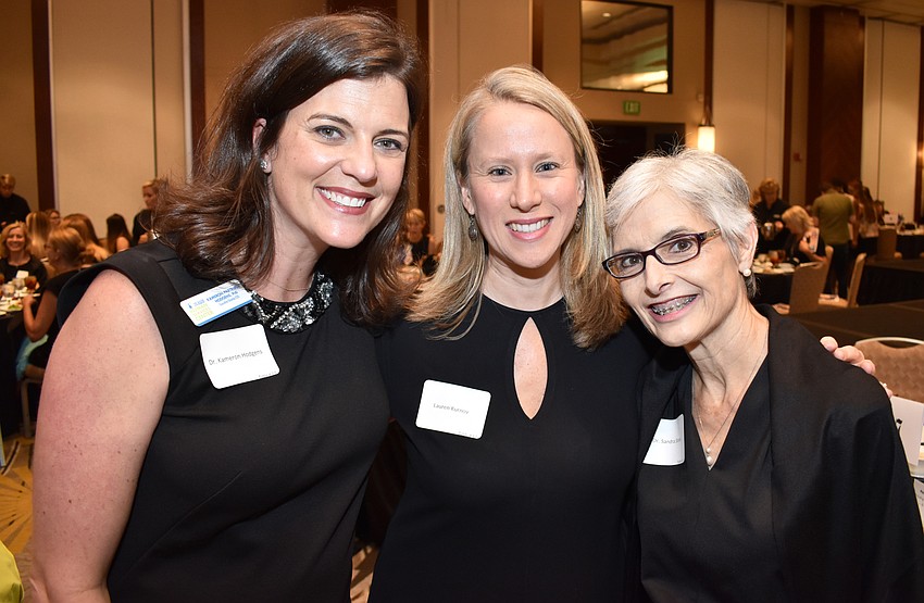 Kameron Hodgens, Lauren Kurnov and Sandra Stone