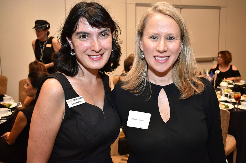 Hermione Gilpin and Lauren Kurnov