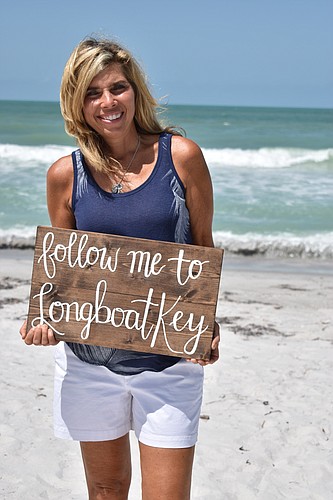 For the past 18 months, Sheila Loccisano has been sharing the beach with her 9,000 Instagram followers.