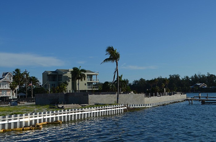 The Shore restaurant remains largely unfinished after months of construction and permitting delays.