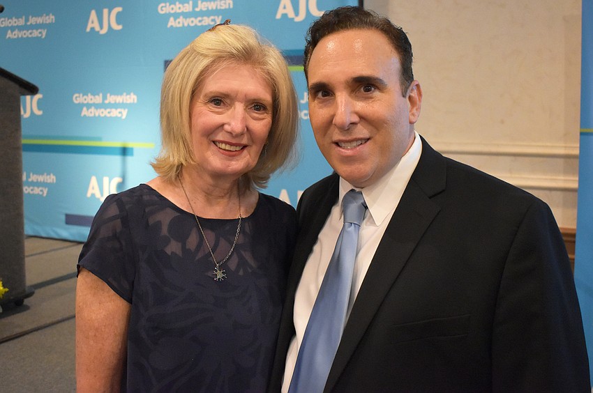 AJC Regional President Anne Virag and AJC Regional Director, West Coast Florida Brian Lipton