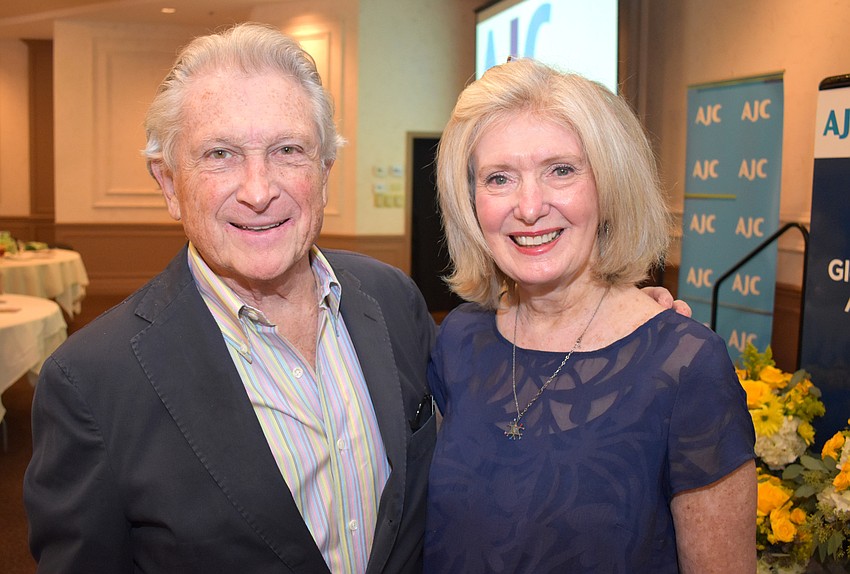 AJC Regional President Anne Virag and Mort Siegel