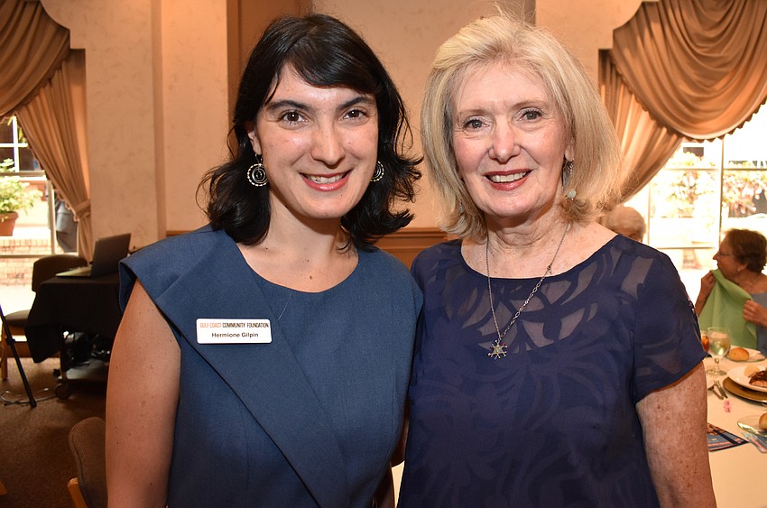 Hermione Gilpin and AJC Regional President Anne Virag