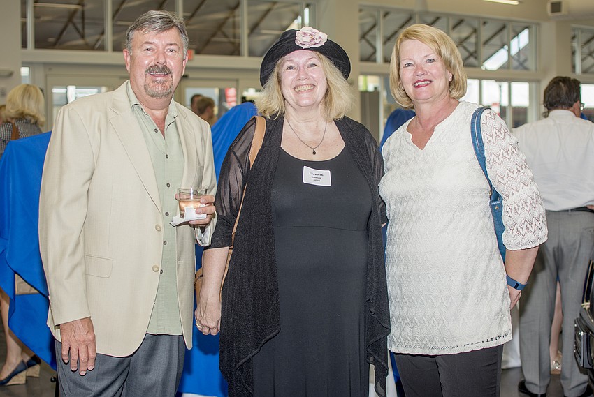 Art Blum, Elizabeth Johnson and Faye Blum